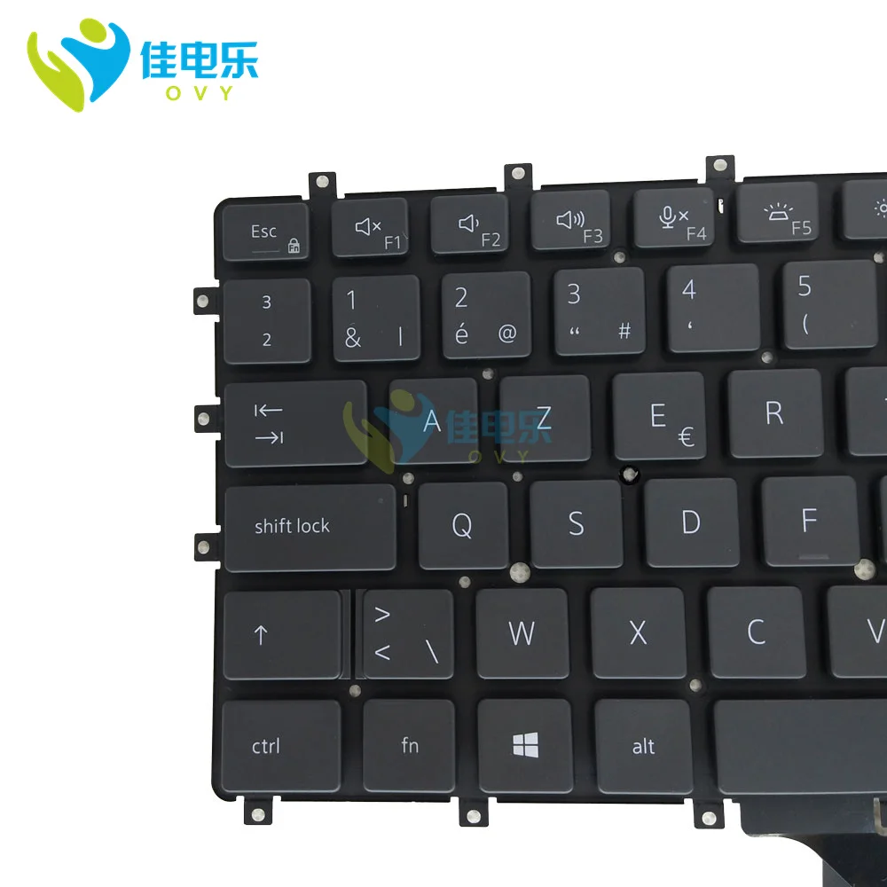 Belgian Ʈ Ű, Dell Latitude 7520 9520 9510 2 in 1 0JHPXX JHPXX BE azerty pc Ʈ Ű New PK132UH1A27
