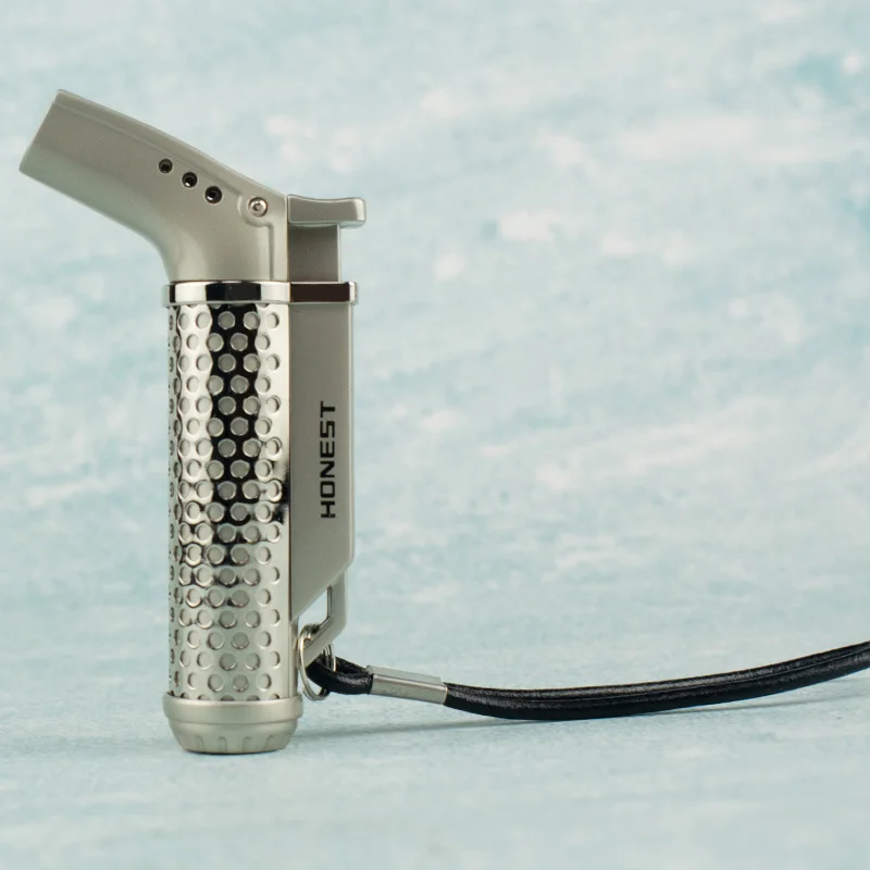 COHIBA Cigarette Cigar Lighter Metal Windproof 1 Torch Jet Flame Lighter Use Butane Gas For Smoking