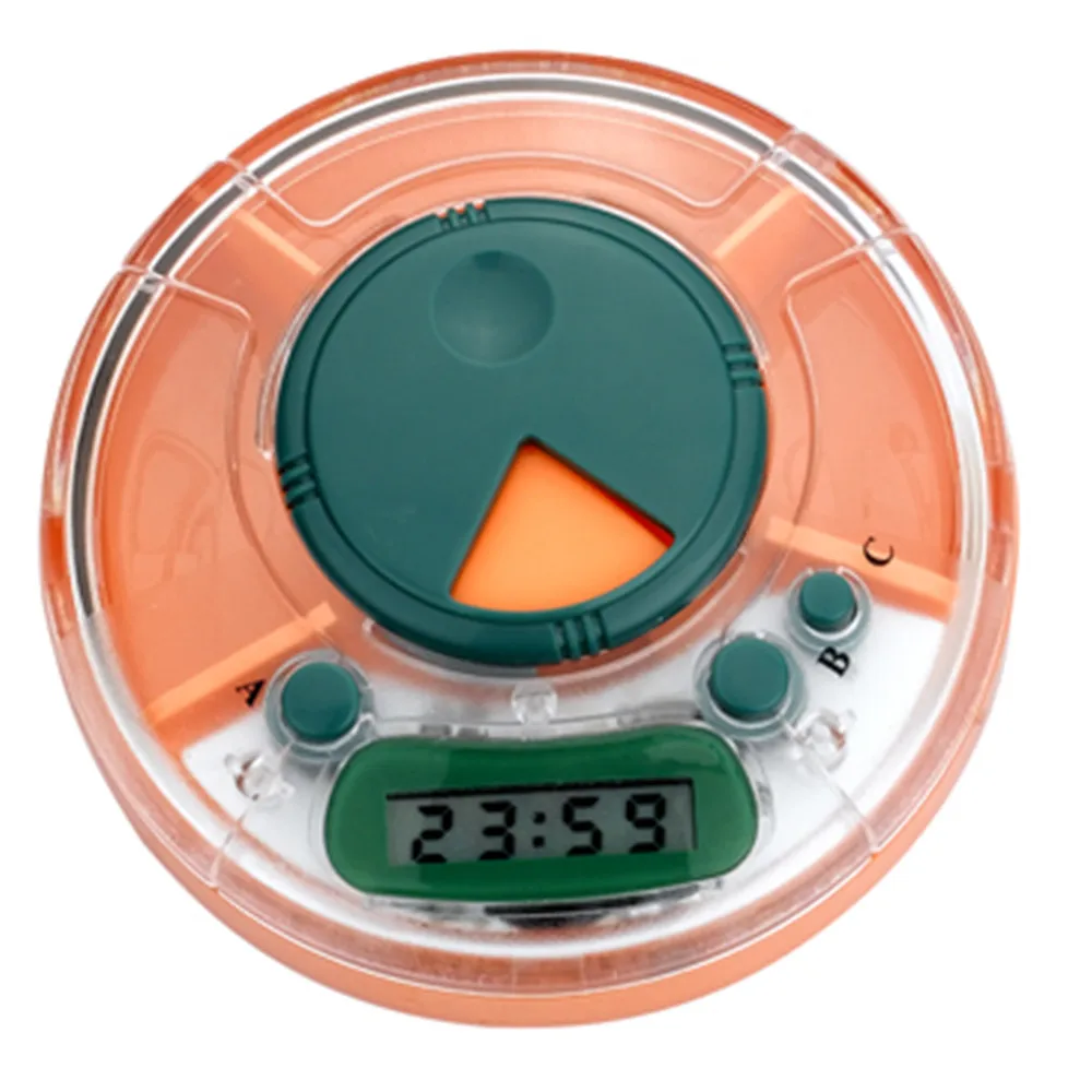 

Держатель для таблеток GREENWON, коробка с сигнализацией, чехол для лекарств, светодиодный таймер, напоминание