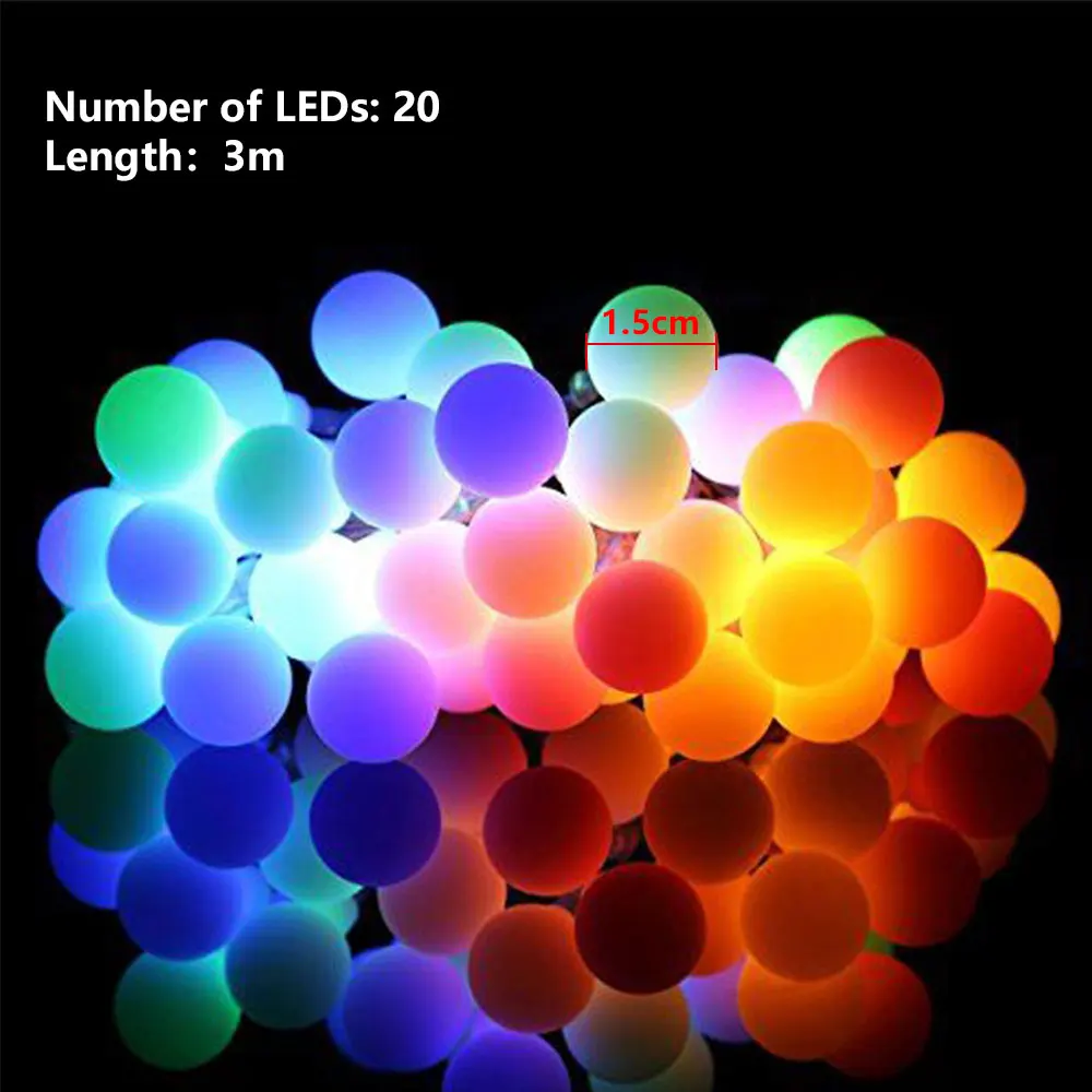 Fairy String Light 20LED Landscape Lamp Garden Wedding Fairy String Super Bright Battery Box Xmas Decor Outdoor Fairy Light