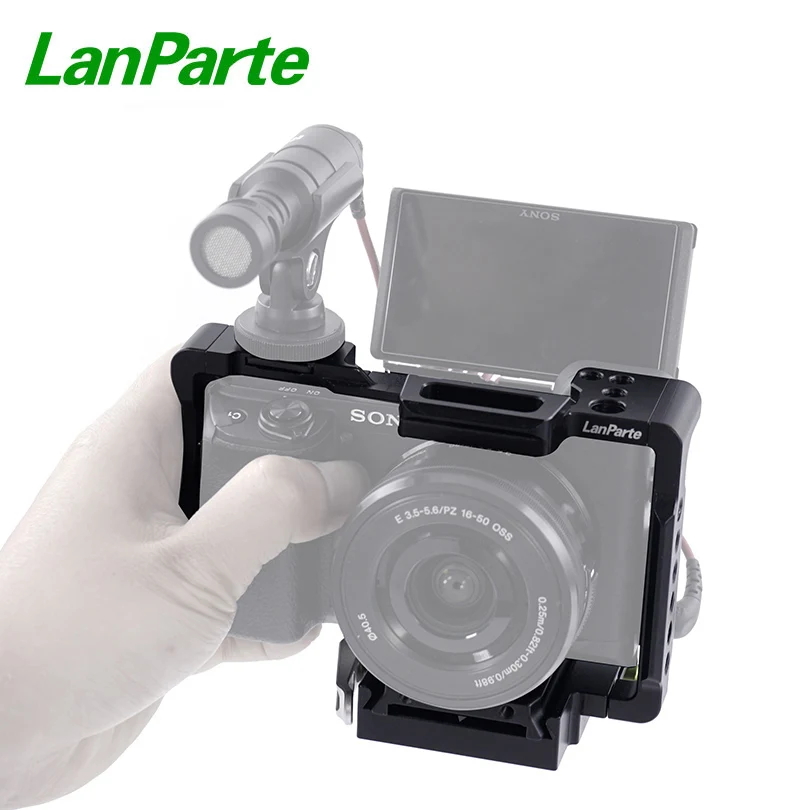 Lanparte 6400 Gabbie Macchina Fotografica Della Macchina Fotografica Completa Gabbia Per Sony 6400 Della Macchina Fotografica Di Visione Chiara Di Mon