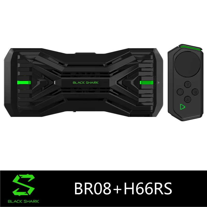 BR08 черный Акула 2 Pro охлаждающий чехол Крышка жидкого вентилятора совместимый геймпад 2,0 H66L H66RS - Цвет: BR08 H66RS