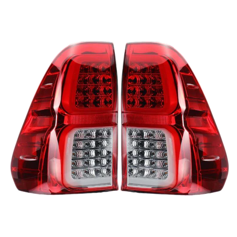 

Left/Right Car Tail Light Led with Bulb for Toyota Hilux Revo 2015 2016 2017 2018 Pickup Rear Reverse Lamp Modified Tail Fog L