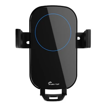 

SUMI-TAP 10W Wireless Charger Car Phone Holder QI Sensor Automatic Clamping Air Vent Mount Universal Dashboard GPS Stand