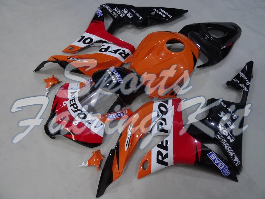 Пластиковые обтекатели для CBR 600 RR 2007 2008 Abs обтекатель Honda CBR600RR комплекты