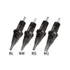 Cartridge Tattoo Needles RL RS RM M1 Disposable Sterilized Safety Tattoo Needle for Cartridge Machines Grips 6