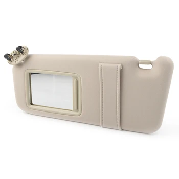 

Car Sun Visor For Toyota Camry 2007 2008 2009 2010 2011 Left Side Beige Sunshade Shield W/O Vanity Light