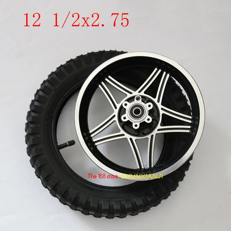 Super Electric Scooter 12 Inch Wheels 12 1/2x2.75 Children Bicycle Tire Hub Balance Bicycle