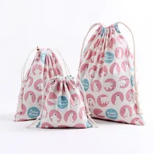 Vogvigo Женская дорожная сумка на шнурке из хлопка и льна, чехол для хранения косметики, многофункциональная сумка для макияжа, тканевые сумки, Холщовая Сумка