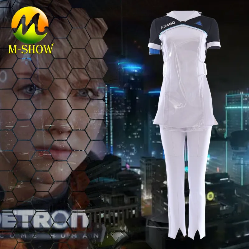 

Game Detroit: Become Human Cosplay Kara Cosplay Costume Halloween Cosplay Uniform for Women Girl Cosplay Suit Custom Made