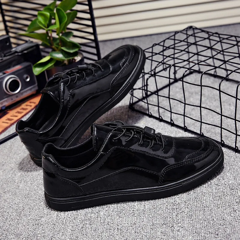 Men Shoes British Microfiber Leather Business Driving Casual Lace Up Breathable Outdoor Comfy Fashion Spring Autumn Soft R3-34