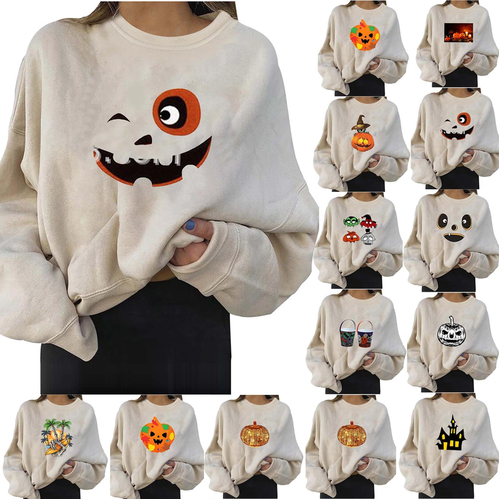 halloween sweatshirts for women