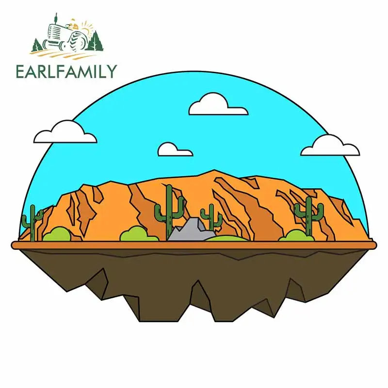 EARLFAMILY 13 см x 9 для пустыни ландшафта кактуса защита от царапин искусственные окна