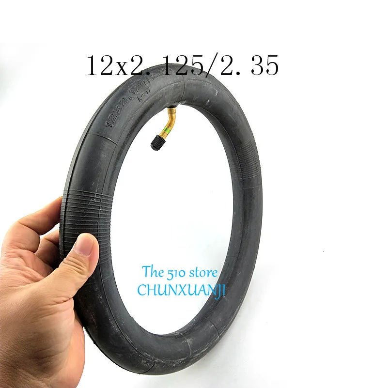 Хорошее sale12 x 2,125/2,35 изогнутый угловой клапан стволовых труб 12*2,125/2,35 труба шин для Schwinn трицикл Roadster 1" велосипедная камера