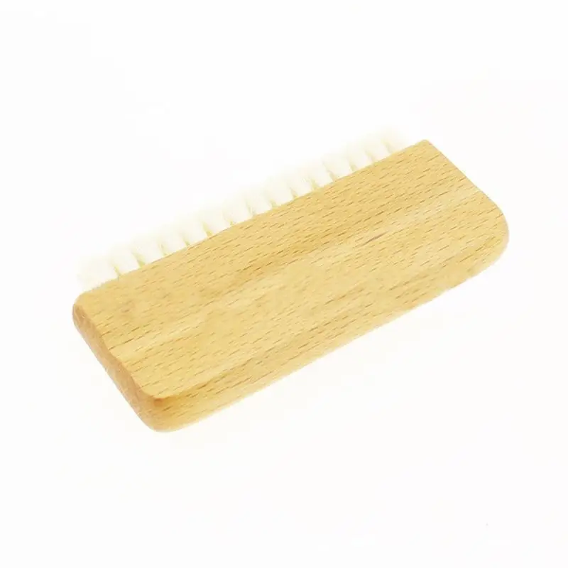 83XC LP Vinyl Record Cleaning Brush Anti static Goat Hair Wood Handle