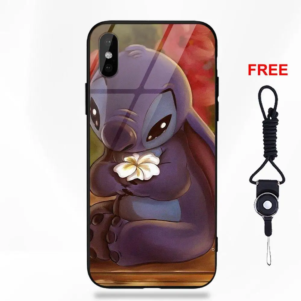 Omdnwd Ilo серия "Лило и Стич" Семья Охана для Apple iPhone 5 5C 5S SE 6 6S 7 8 Plus X XS Max XR - Цвет: as picture