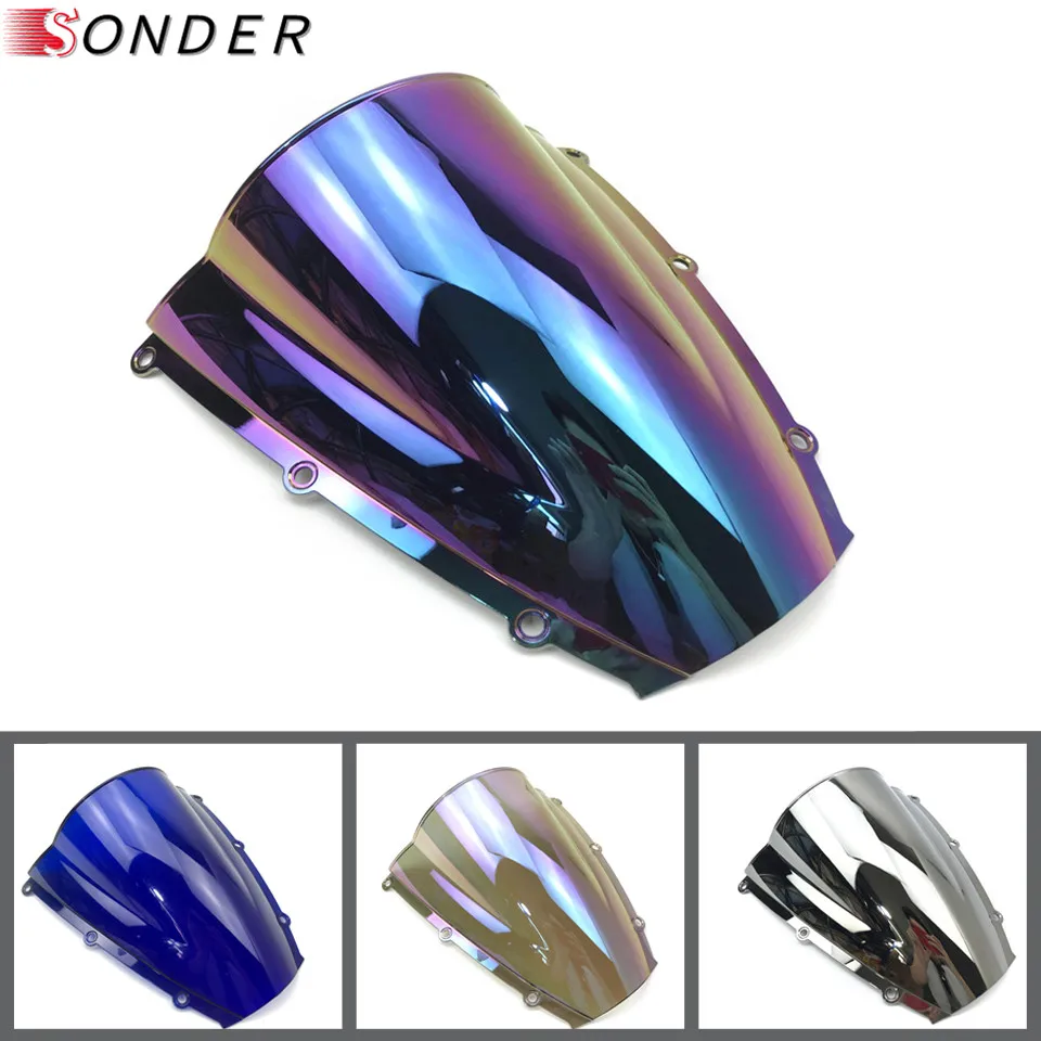 Для Honda CBR 600 2003 2004 cbr F5 03 04 600RR ветровое стекло Double Bubble CBR600 RR cbr600 CBR600RR|Козырьки от