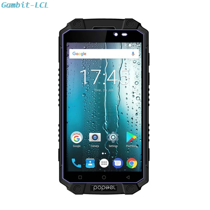 

2.5D 9H Original Tempered Glass For Poptel P9000 MAX (Land Rover) 5.5" Screen Protector protective Glass film Case cover
