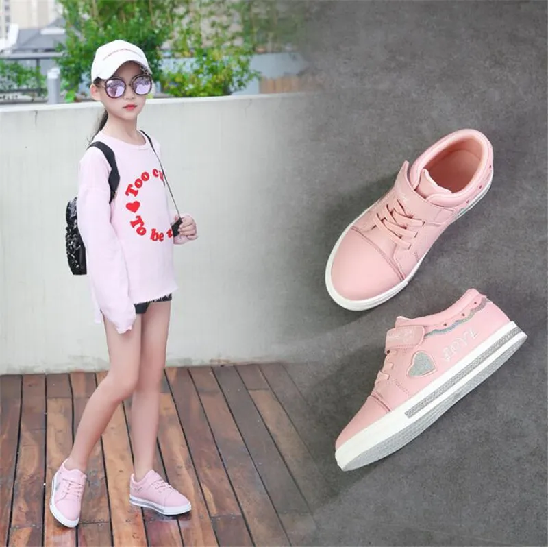 Weoneit/ г. Новая Осенняя детская обувь для девочек обувь для малышей Детские кроссовки для малышей белые в форме сердечек Love Baby Shoe