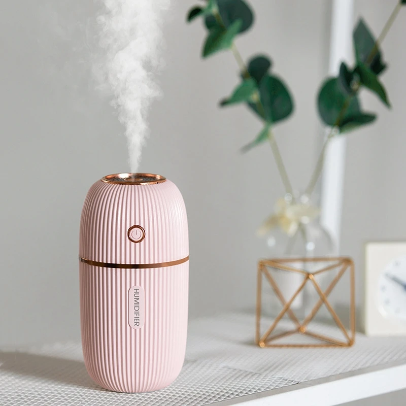 SANQ Portable 300ML Ultrasonic USB Aroma Essential Oil Diffuser Romantic Color Night Lamp Mist Maker Humidifier
