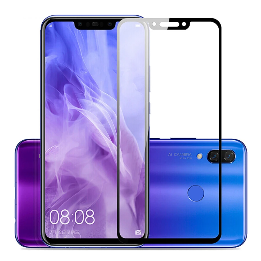 

Full Protective Tempered Glass for Huawei P30 P20 Pro Mate 20 Lite PSmart P Smart Plus 2019 9H Safety Screen Protector Film