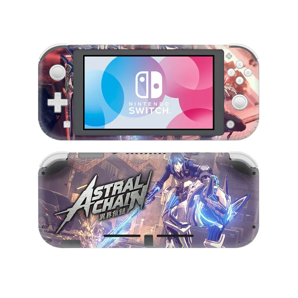 Astral Chain Skin Sticker Decal For Nintendo Switch Lite Console and Controller Switch Lite Protector Skin Sticker Vinyl