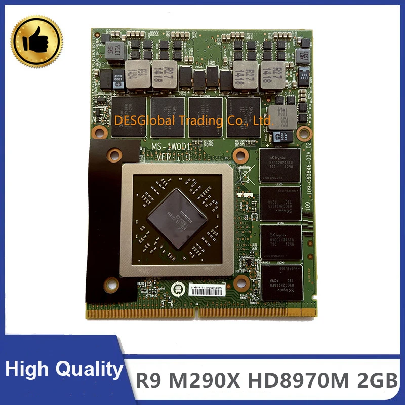 Оригинальная видеокарта HD8970M R9 M290X GDDR5 для MSI GX70 GX60 16F3 16F4 1762 1763 GT60 GT70 109 C60846 00A