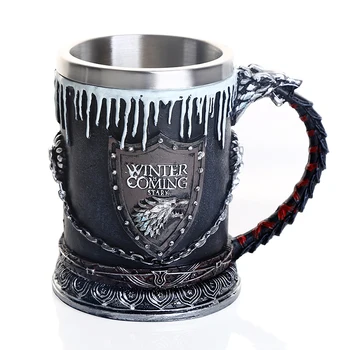 

mug game thrones whiskey beer mug personality creative song of ice and fire mok