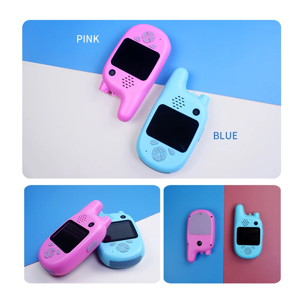 Kids Camera Walkie Talkie Interactive Toys for Children Baby Educational Toy Cameras Outdoor Game High Quality Birthday Gift