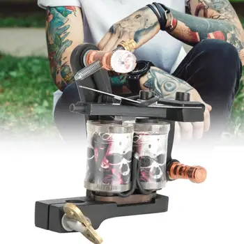 

Microblading Machine Professional Oxygen-Free Pure Copper Wrap Coil Tattoo Machine Body Care Permanent p