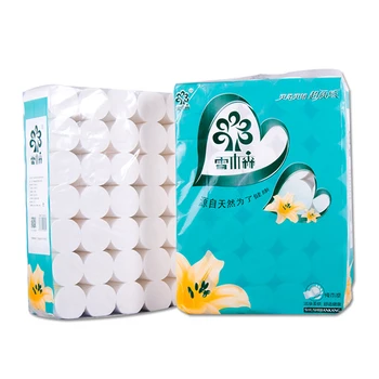

12 /pack White Home Bath Toilet Roll Paper Bath Paper Thicken Tissue Leaves Toilet Paper Fast Delivery Home Accessories