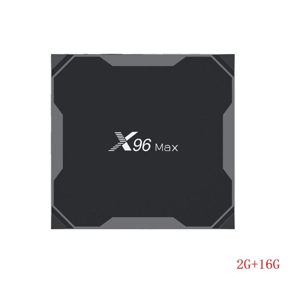 X96 Max Smart tv BOX 2G+ 16G/4G+ 32G/4G+ 64G tv BOX Замена для Android 8,1 Amlogic S905X2 четырехъядерный - Color: 16G