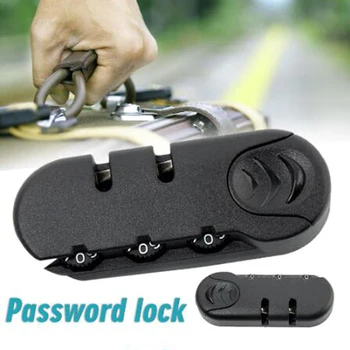 

1Pc Digit Combination Padlock Accessories For Bag Lock Luggage Travel Bag Code Lock