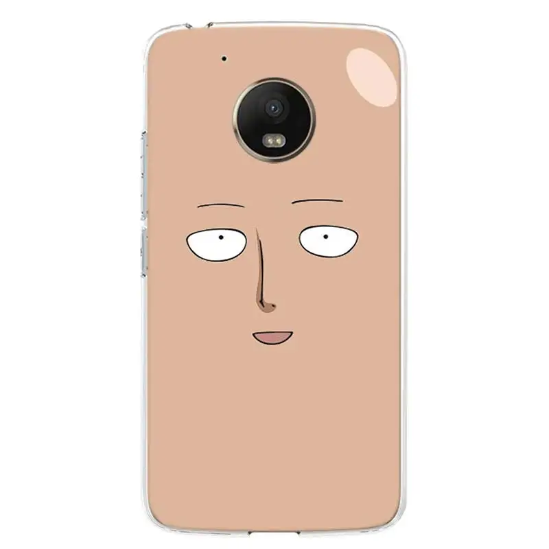Чехол для телефона One-Punch Man аниме для Motorola Moto G7 G6 G5S G5 E4 Plus G4 E5 Play power EU Подарочный чехол с рисунком - Цвет: TW042-6
