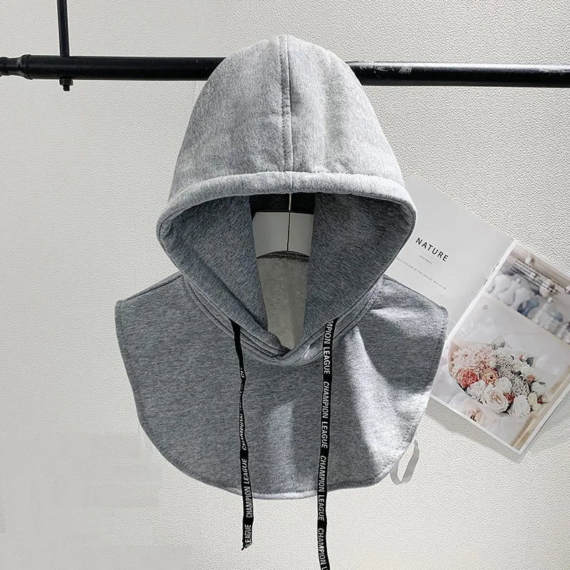 Faux Collar Hooded Mock Collar Detachable Collars Sweaters