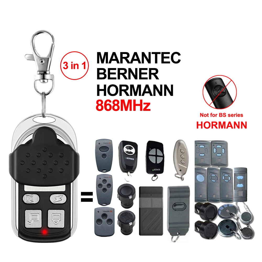 HORMANN HSM2 HSM4 868 Remote Control Duplicator 868.35MHz garage Transmitter HORMANN HSM2 HSM4 868 Remote Control Duplicator 868.35MHz garage Transmitter