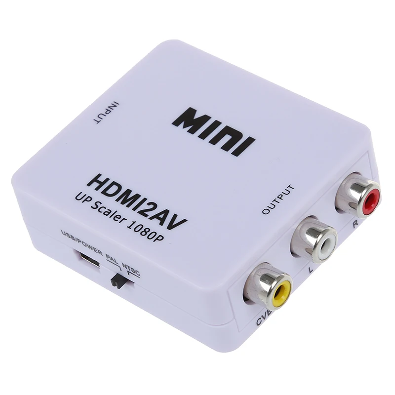 Преобразование HDMI в композитный преобразование сигнала HDMI в аналоговый сигнал USB источник питания