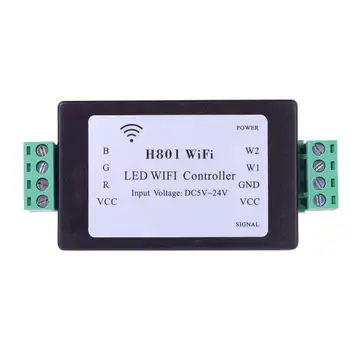 

H801WiFi controller, LED controller, RGB controller, RGBW strip controller