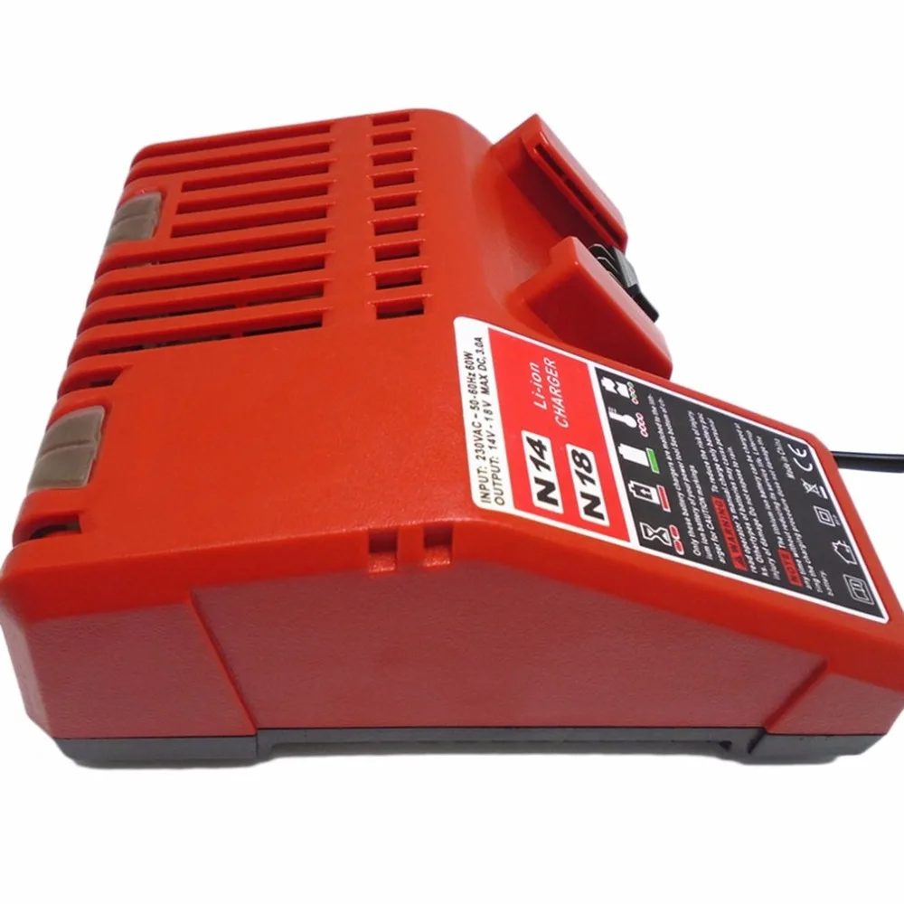 Запасное зарядное устройство для Milwaukee M18B4 M12-18C 48-11-1850 48-11-1852 48-11-1840 14,4 V-18 V литий-ионный аккумулятор