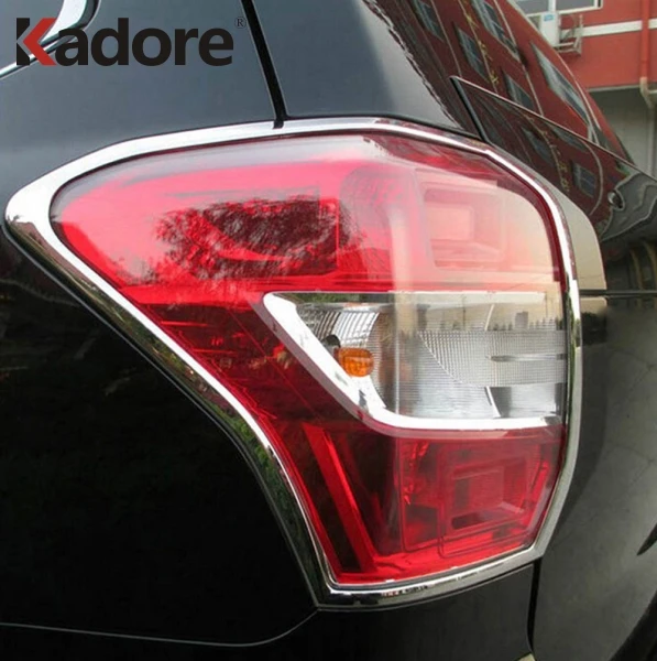 Для Subaru Forester 2013 2014 ABS хромированный задний светильник крышка лампы декоративная