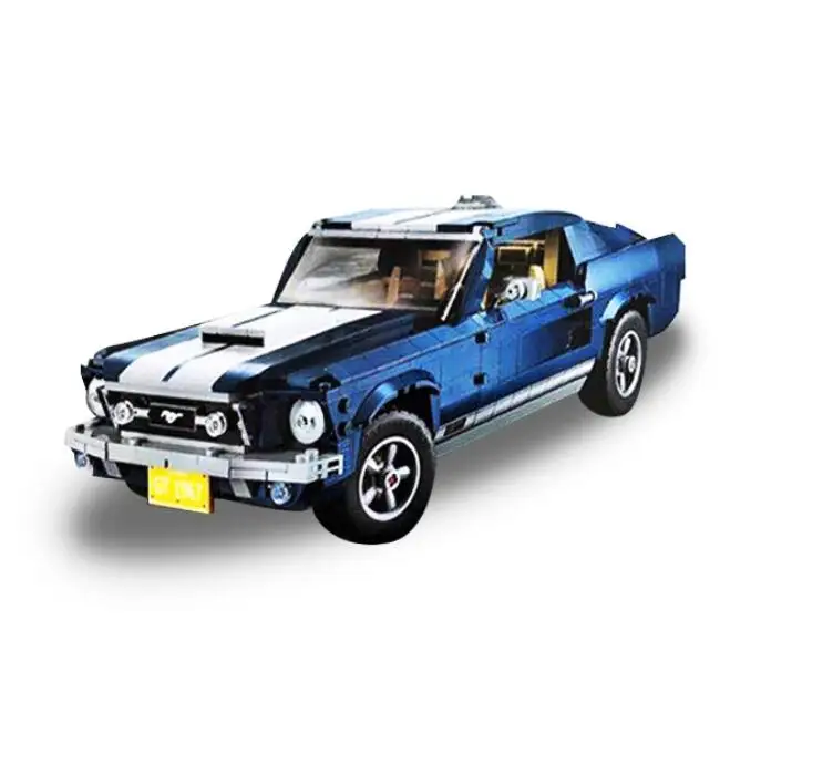 Forded Mustanged Creator Expert Technic совместимый Набор строительных блоков автомобили кирпичи игрушки подарки на день рождения - Цвет: Forded Mustanged