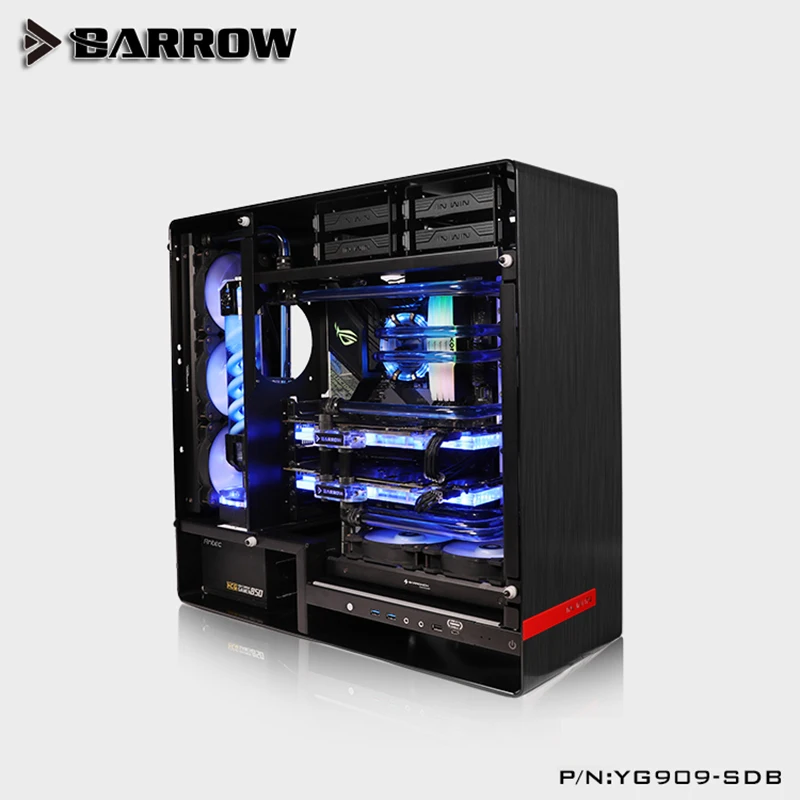 Акриловая доска водный канал для компьютерного чехла IN WIN 909/винтовая