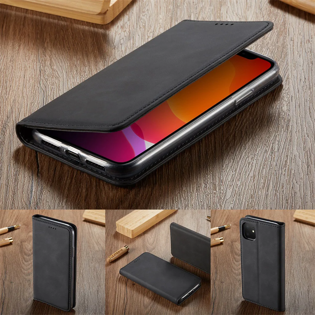 Кожаный чехол-бумажник для iphone, чехол для iphone 11 pro mAX, 6,5 дюймов, слот для карт, флип, Роскошный кошелек, чехол для телефона, полное покрытие