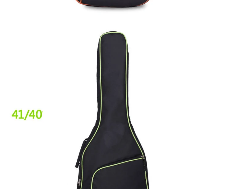 Ткань Оксфорд Акустическая гитара Gig Bag мягкий чехол двойные плечевые ремни Мягкий гитарный водонепроницаемый рюкзак красочный Gig Bag
