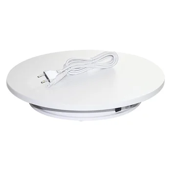 

New 35cm Electric Motorized Rotary Rotating Display Stand Turntable 360 Degree Rotating Turntable Max Load 10Kg for Photography
