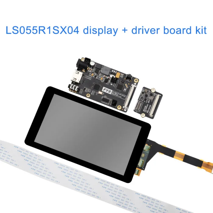 5,5 дюймовый ЖК-дисплей модуль+ HDMI к MIPI драйвер платы+ гибкий плоский кабель комплект для Reprap 3d принтера Hi 888