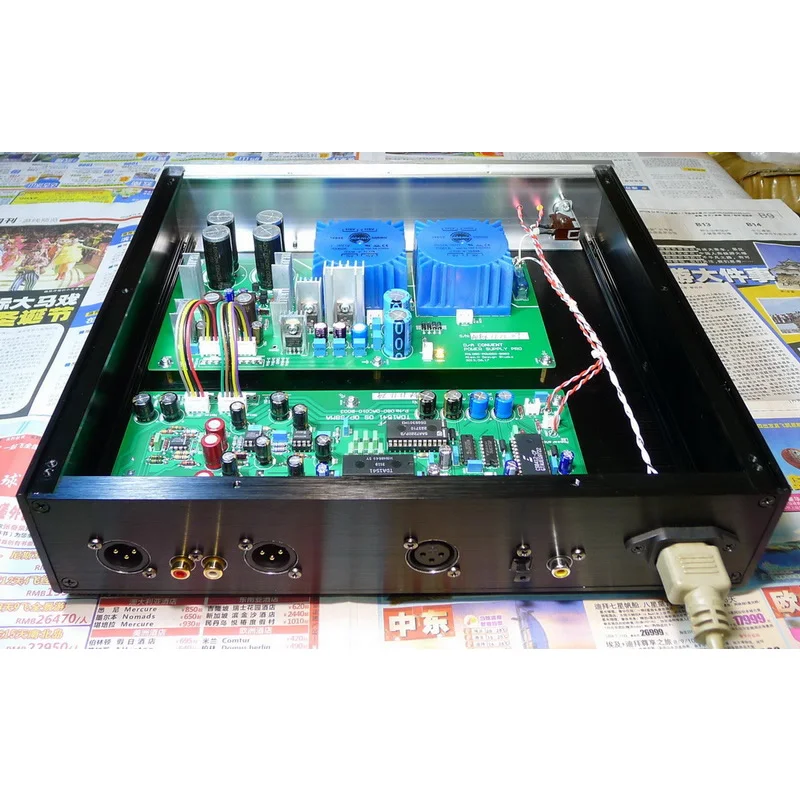 TDA1541 S8 HI-FI Лихорадка декодер DAC готовая машина интерпретация классической увлажняющий вокала