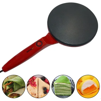 

Electric Crepe Maker Pizza Pancake Machine Non-Stick Griddle Baking Pan Cake Machine Kitchen Cooking Tools Kitchen Accessories