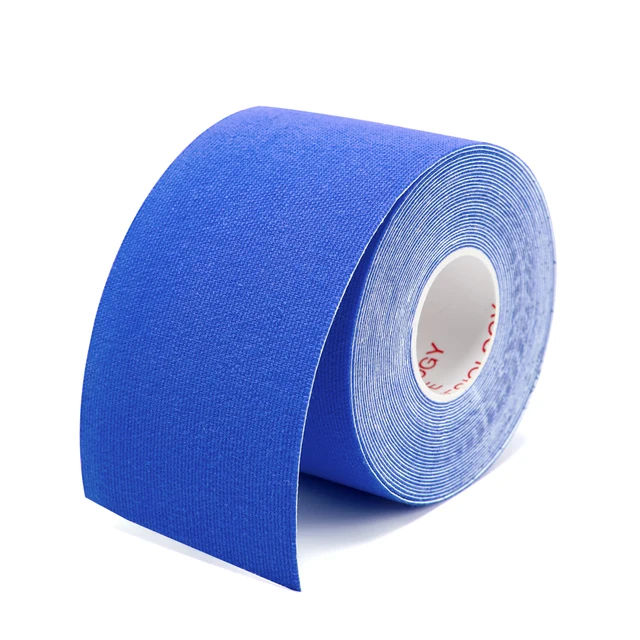 5 Size Kinesiology Tape Muscle Bandage Sports Cotton Elastic Adhesive Strain Injury Tape Knee Muscle Pain Relief Stickers Dark blue