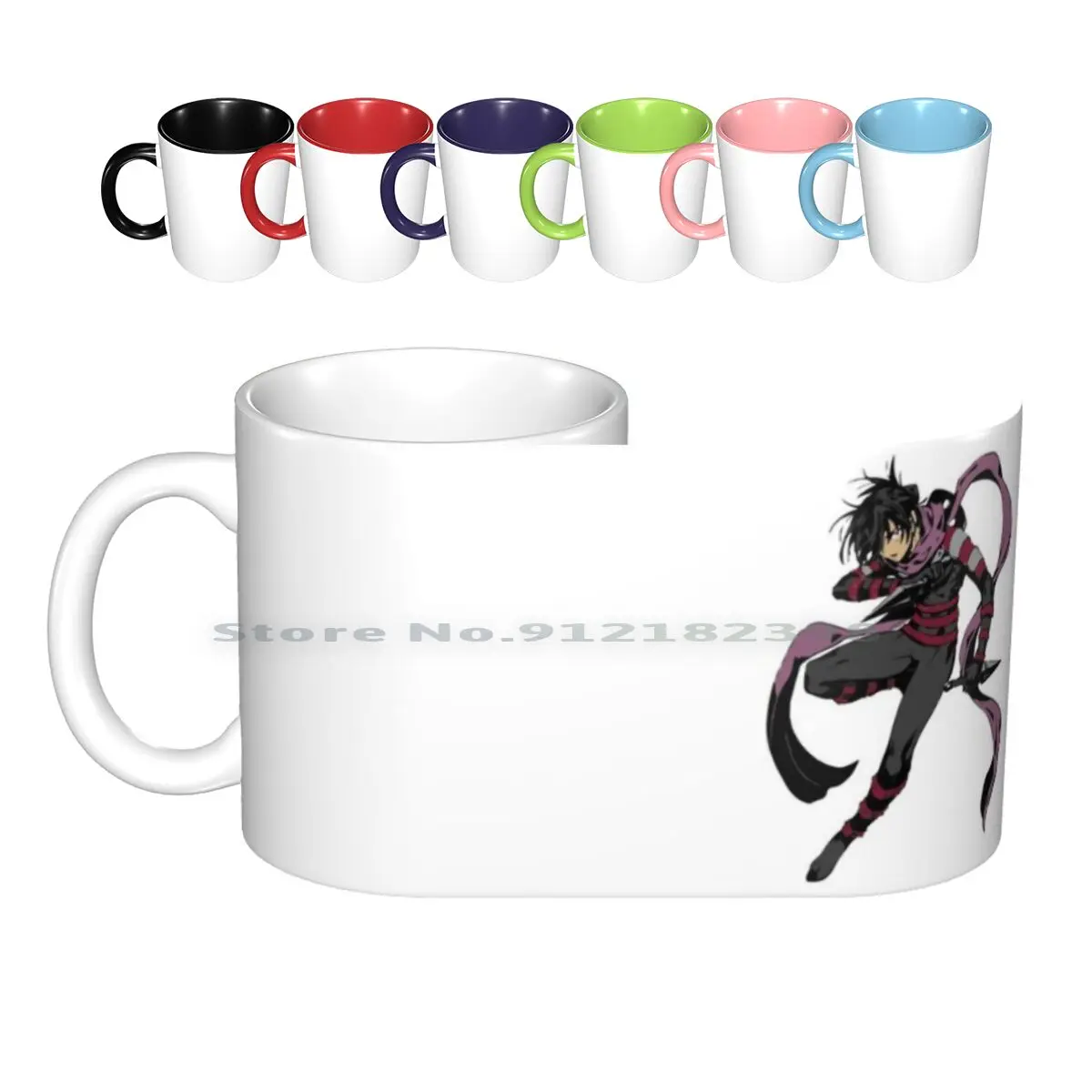 Speed O' Sound-Tazze In Ceramica Tazze Da Caffè Tazza Da Tè Al Latte Anime Manga Opm One Punch Man One Punch Man Speed Sound Speed O Sound